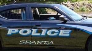 Sparta Police car